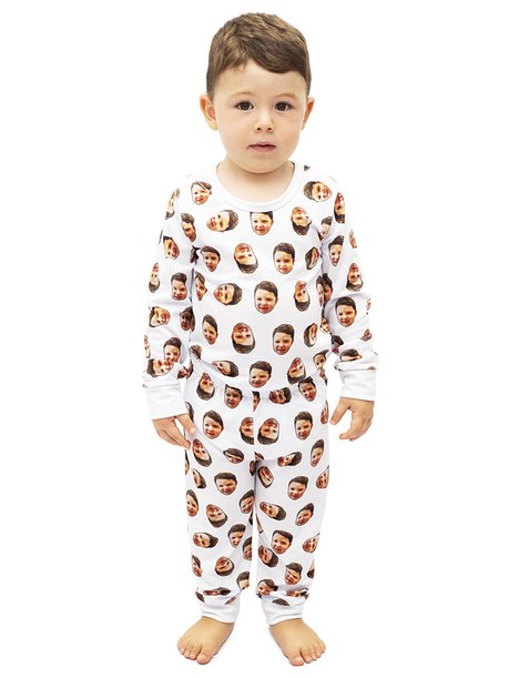 Pijama body baby longo branco