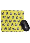 01 mouse pad personalizada amarelo