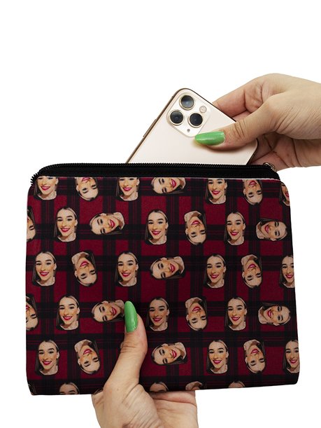 01 necessaire personalizada xadrez red