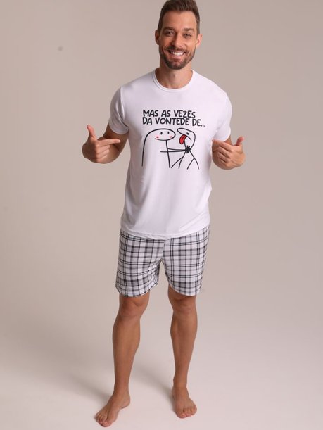 07 pijama feminino curto eu te amo