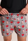 11 short casal personalizado com foto cinza