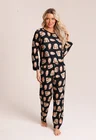 07 pijama casal personalizado com foto longo preto