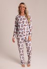 02 pijama casal personalizado com foto longo branco