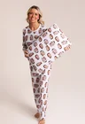 07 pijama casal personalizado com foto longo branco