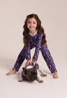 35 pijama casal personalizado com foto longo roxo m g