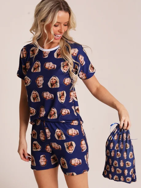 02 saquinho personalizado azul marinho