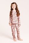 26 pijama personalizado feminino longo rosa salmao