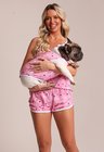 23 roupa pet coracoes rose