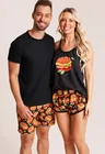 10 short doll feminino hamburguer