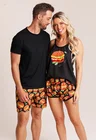 11 short doll feminino hamburguer