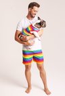 12 short masculino arco iris
