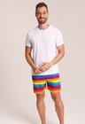 19 short masculino arco iris