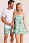 02 kit casal camisola short masculino personalizado turquesa