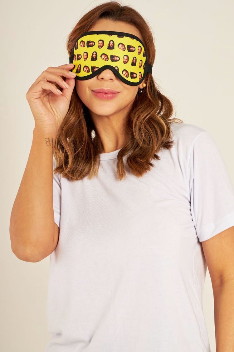 03 tapa olho personalizado amarelo