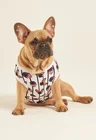02 roupa pet personalizada listras pretas