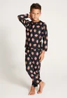 02 pijama infantil inverno preto