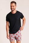 18 short personalizado masculino cinza