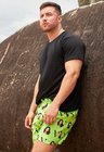 03 short personalizado masculino verde neon