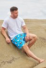 24 short personalizado masculino azul