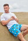 26 short personalizado masculino azul