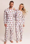 01 pijama casal personalizado com foto inverno branco
