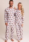 02 pijama casal personalizado com foto inverno branco