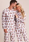 03 pijama casal personalizado com foto inverno branco