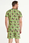 08 pijama personalizado masculino curto pistache