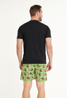 01 short personalizado masculino pistache