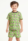 01 pijama infantil curto pistache
