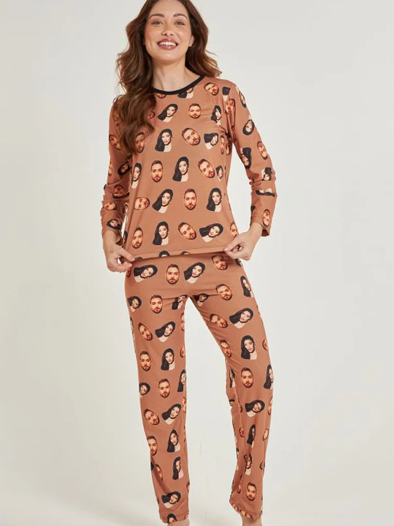 01 pijama personalizado feminino inverno mousse