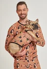 03 tal pai tal pet pijama personalizado masculino inverno e roupa pet mousse
