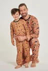 01 tal pai tal filho a pijama personalizado masculino inverno e infantil mousse