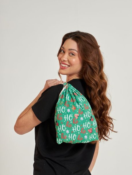 01 saquinho natal hoho green