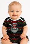 01 pijama infantil curto natal crazy