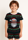 02 pijama infantil curto natal crazy