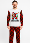 02 pijama masculino curto natal fashion