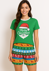 pijama feminino natal fun