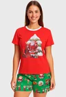 pijama feminino alegria de noel