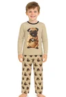 pijama longo infantil pug