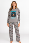pijama feminino longo never stop
