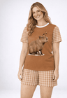 01 pijama feminino capivara zen verao