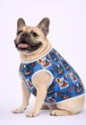 13 pijama divertido buldogue blue masculino verao